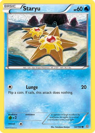 Staryu 032/160  XY  Primal Clash - Common