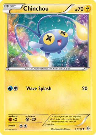 Chinchou 057  XY  Primal Clash - Common