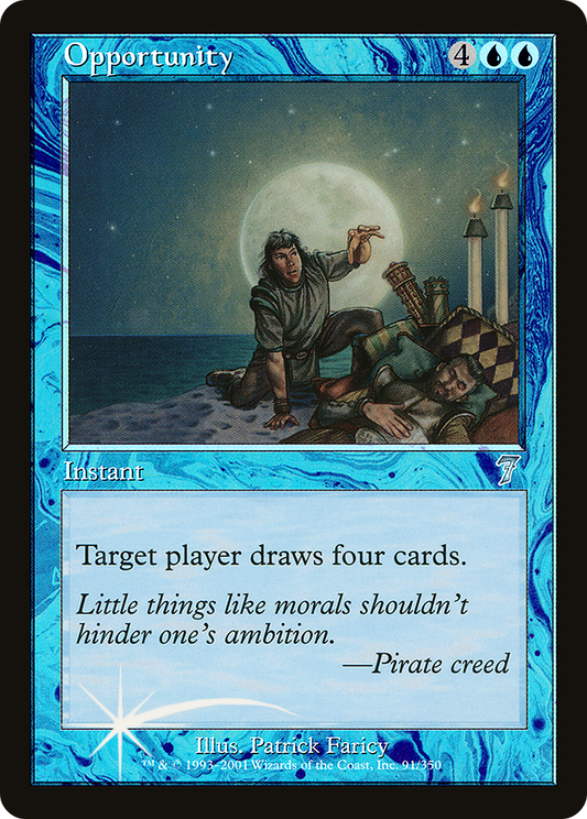 Opportunity (7ED-91★) - Seventh Edition Foil