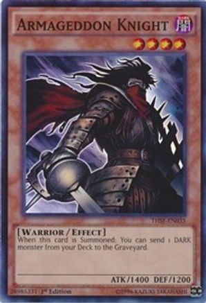 Armageddon Knight (THSF-EN035) - The Secret Forces 1st Edition