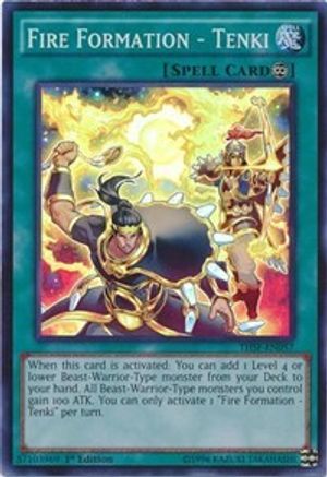 Fire Formation - Tenki (THSF-EN057) - The Secret Forces 1st Edition