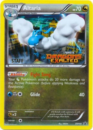 Altaria BW48  - Holofoil Black and White Promos - Promo