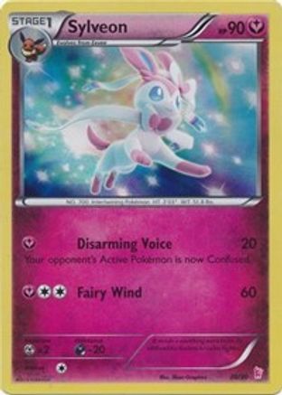 Sylveon (#30 030  - Holofoil XY Trainer Kit Sylveon & Noivern - Common