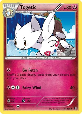 Togetic 044/108  XY  Roaring Skies - Uncommon