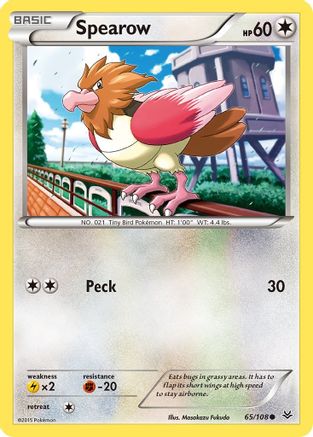 Spearow 065/108  XY  Roaring Skies - Common
