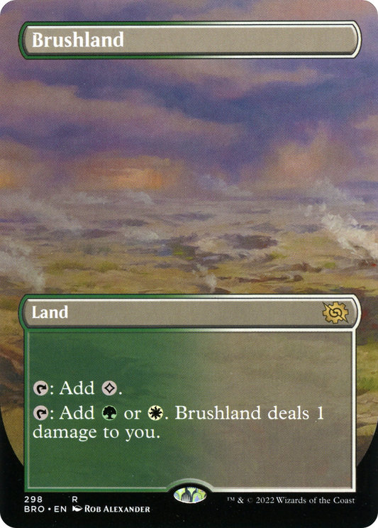Brushland (BRO-298) - The Brothers' War (Borderless) Foil