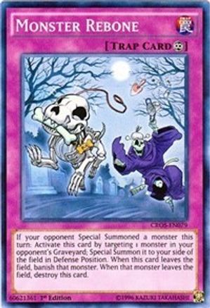 Monster Rebone (CROS-EN079) - Crossed Souls 1st Edition