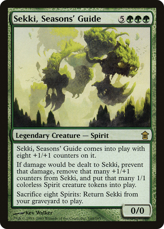 Sekki, Seasons' Guide (SOK-148) - Saviors of Kamigawa Foil
