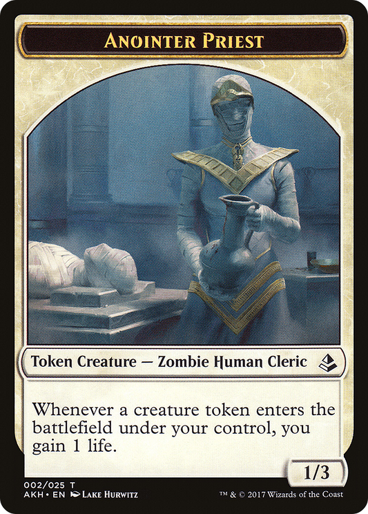 Anointer Priest (AKH-002) - Amonkhet Tokens Foil
