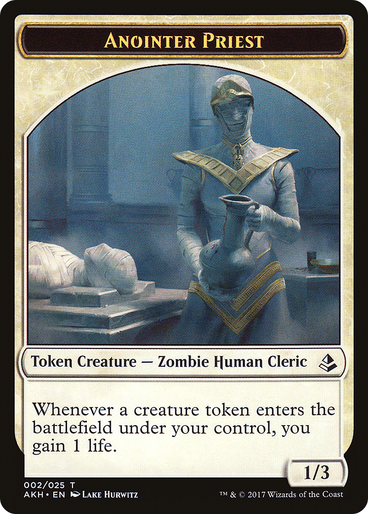 Anointer Priest (AKH-002) - Amonkhet Tokens