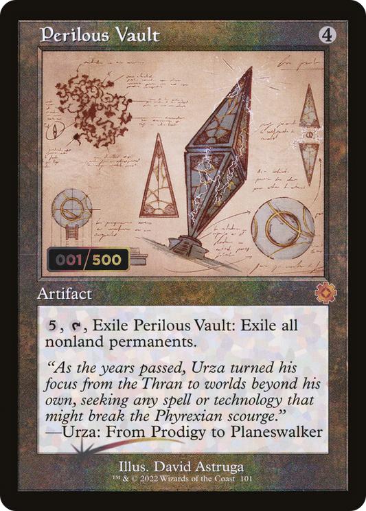 Perilous Vault (BRR-101Z) - The Brothers' War Retro Artifacts Foil