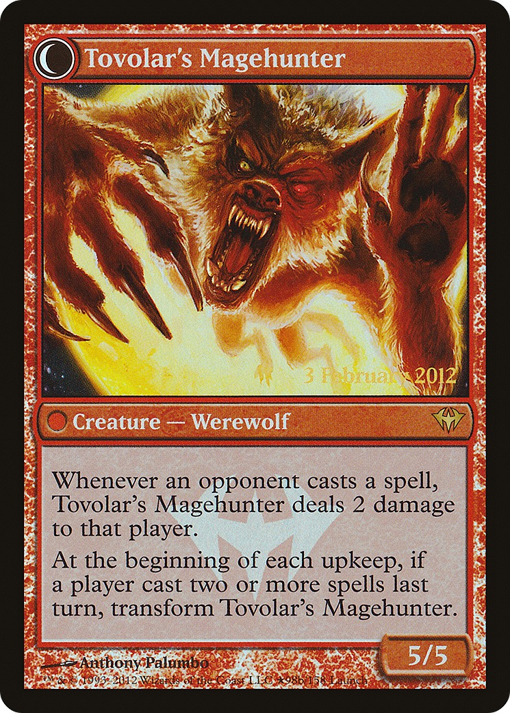 Mondronen Shaman // Tovolar's Magehunter (LARP-98★) - Dark Ascension Promos: (Double Faced Transform) Foil