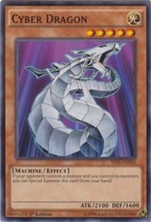 Cyber Dragon (YS15-ENF05) - Starter Deck: Saber Force 1st Edition