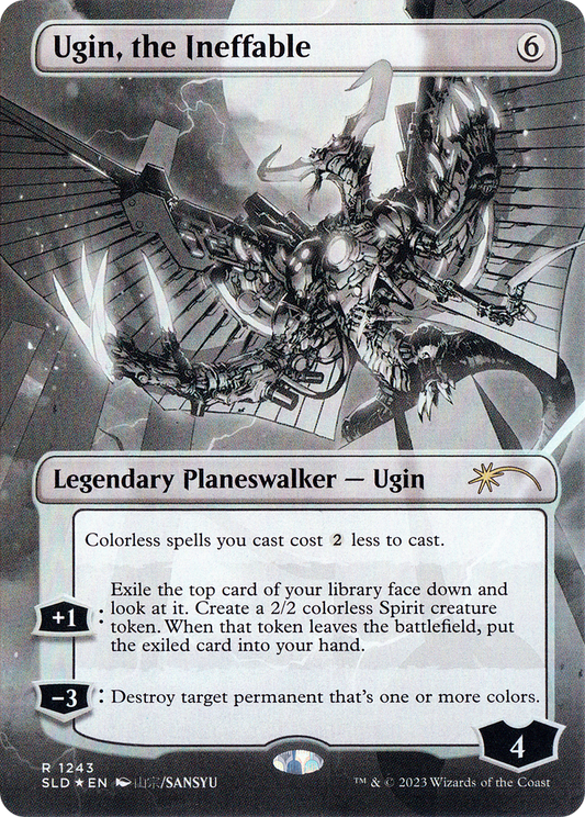 Ugin, the Ineffable (SLD-1243) - Secret Lair Drop (Borderless) Foil