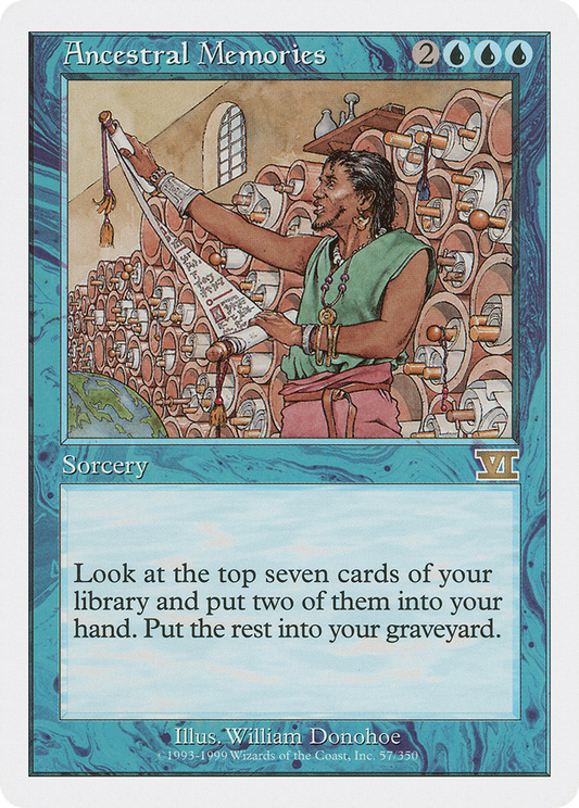 Ancestral Memories (6ED-057) - Classic Sixth Edition