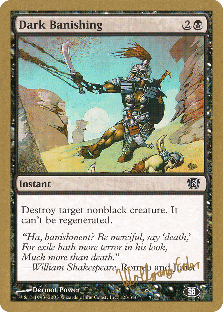 Dark Banishing (WCD-WE123SB) - World Championship Decks 2003