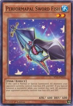 Performapal Sword Fish (SP15-EN014) - Star Pack ARC-V 1st Edition