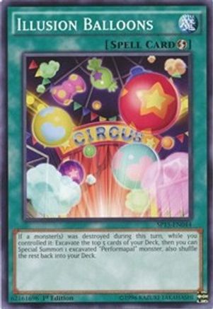 Illusion Balloons (SP15-EN044) - Star Pack ARC-V 1st Edition