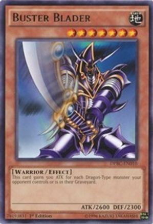 Buster Blader (DPBC-EN010) - Duelist Pack: Battle City 1st Edition