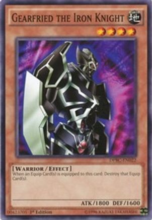 Gearfried the Iron Knight (DPBC-EN022) - Duelist Pack: Battle City 1st Edition