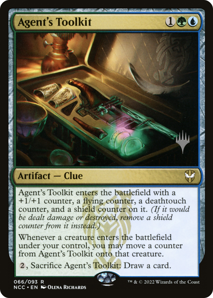 Agent's Toolkit (PPSNC-66P) - New Capenna Commander Promos Foil