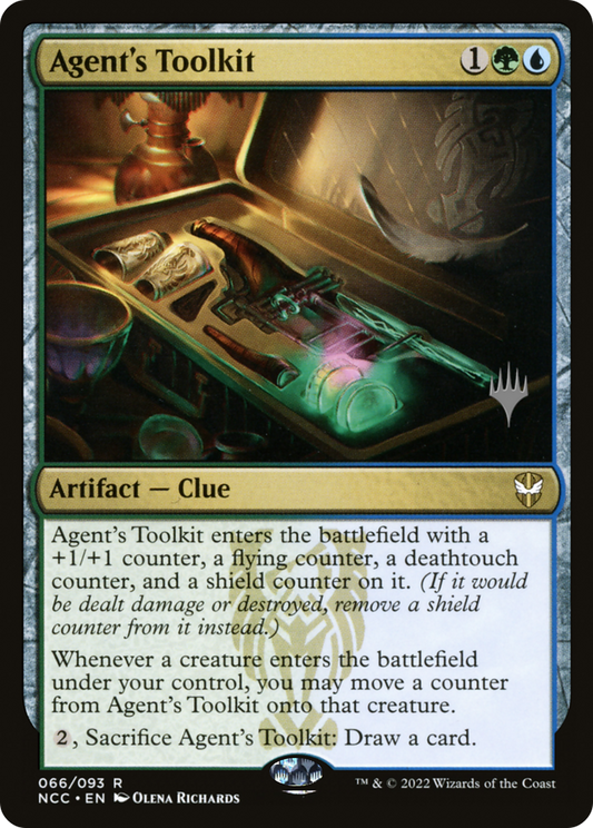 Agent's Toolkit (PPSNC-66P) - New Capenna Commander Promos Foil