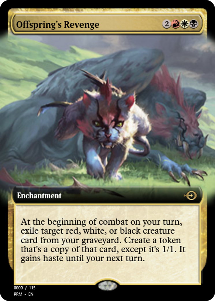 Offspring's Revenge (PRM-80841) - Magic Online Promos Foil