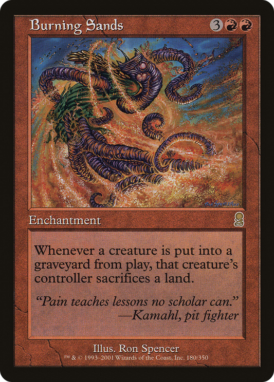 Burning Sands (ODY-180) - Odyssey Foil