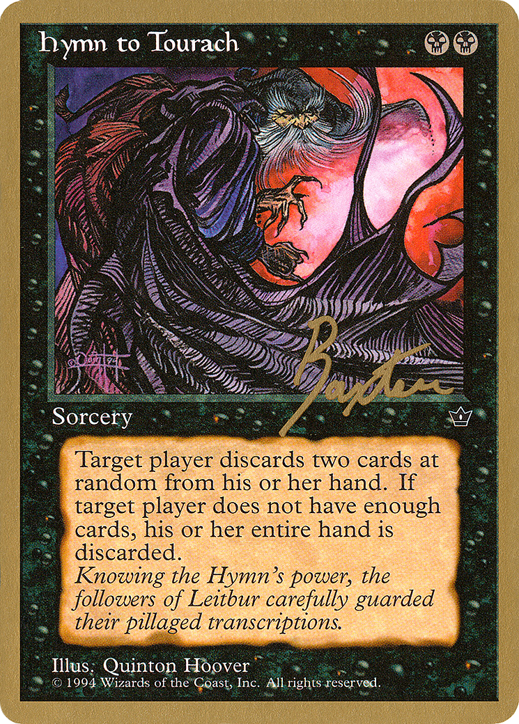 Hymn to Tourach (WCD-GB38C) - Pro Tour Collector Set