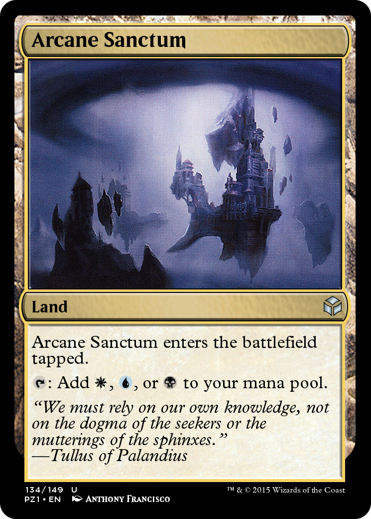 Arcane Sanctum (PZ1-134) - Legendary Cube Prize Pack