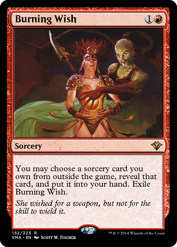 Burning Wish (VMA-152) - Vintage Masters Foil