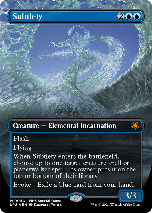 Subtlety (SPG-050) - Special Guests (Borderless) Foil