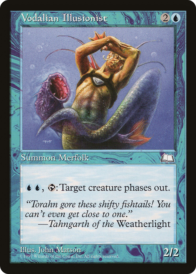 Vodalian Illusionist (WTH-058) - Weatherlight