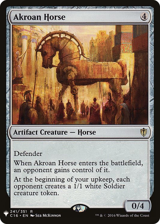 Akroan Horse (LIST-C16-241) - The List