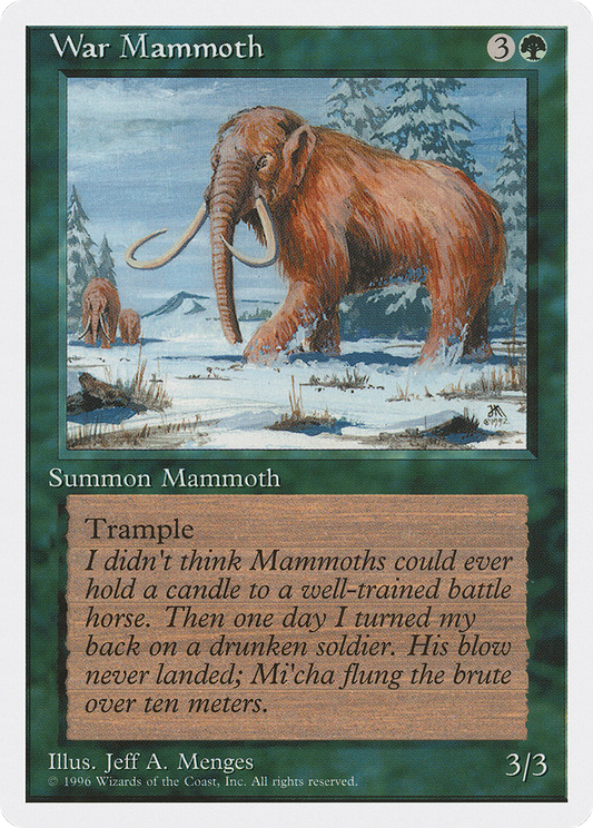 War Mammoth (2PS-045) - Introductory Two-Player Set