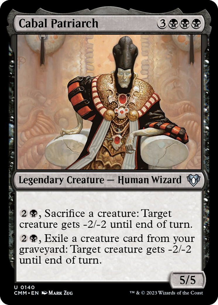 Cabal Patriarch (CMM-140) - Commander Masters