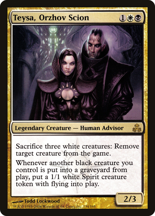 Teysa, Orzhov Scion (GPT-134) - Guildpact Foil