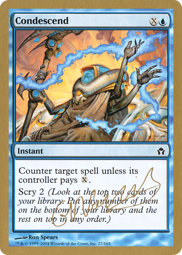 Condescend (WCD-GN27) - World Championship Decks 2004