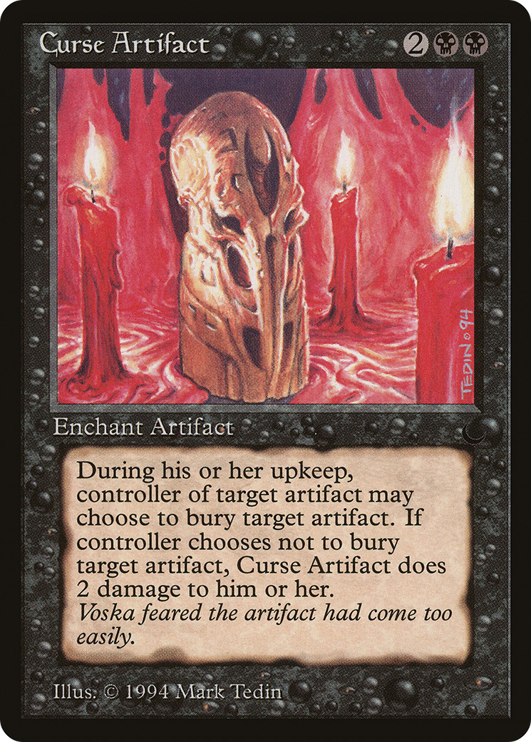 Curse Artifact (DRK-043) - The Dark