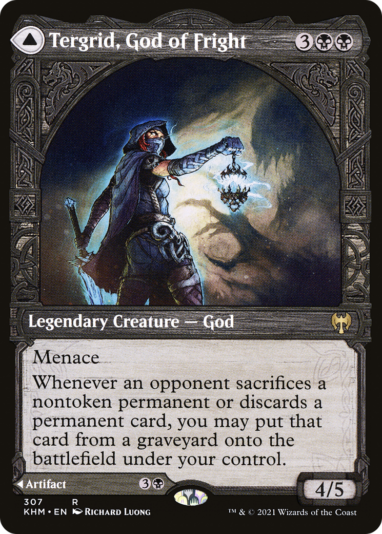 Tergrid, God of Fright // Tergrid's Lantern (KHM-307) - Kaldheim: (Showcase)