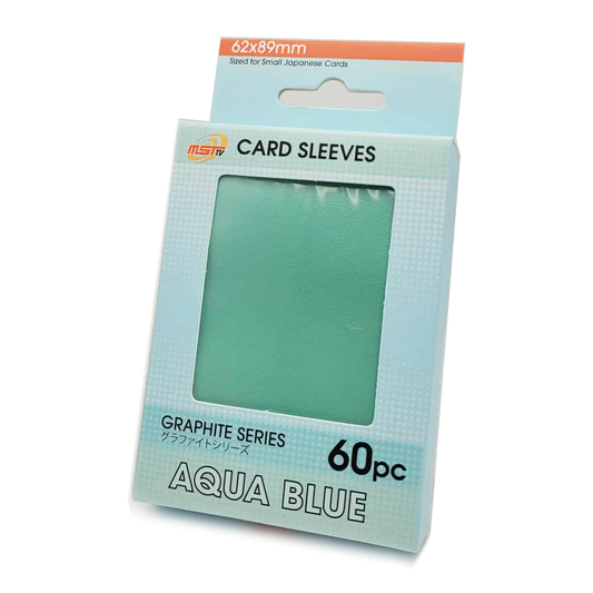 MST Sleeves Aqua Blue Teal – YGO Size – Graphite Series