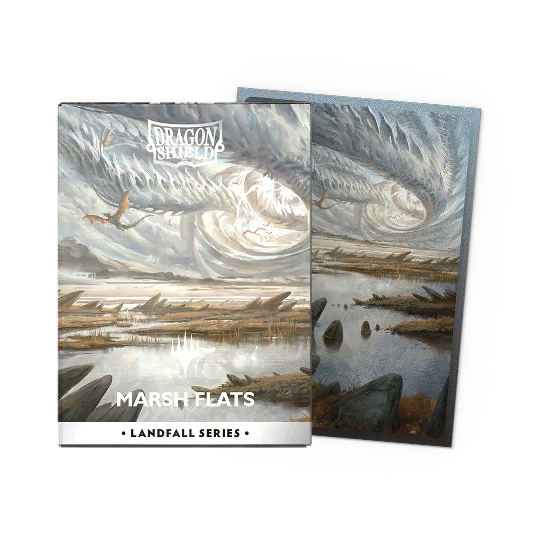 DRAGON SHIELD MAGIC THE GATHERING LANDFALL SERIES MARSH FLATS