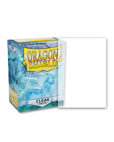 DRAGON SHIELD SLEEVES MATTE CLEAR 100CT