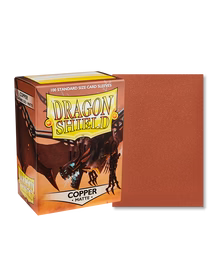 DRAGON SHIELD SLEEVES MATTE COPPER 100CT