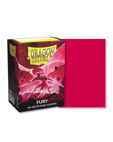 DRAGON SHIELD SLEEVES DUAL MATTE FURY 100CT