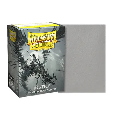 DRAGON SHIELD SLEEVES DUAL MATTE JUSTICE 100CT