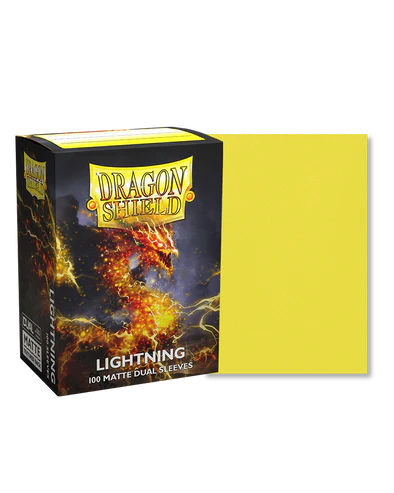 DRAGON SHIELD SLEEVES DUAL MATTE LIGHTNING 100CT