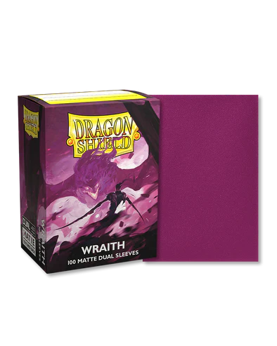 DRAGON SHIELD SLEEVES DUAL MATTE WRAITH 100CT