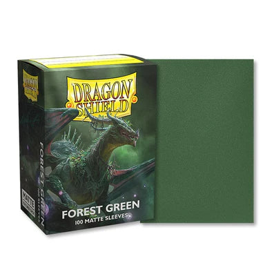 DRAGON SHIELD SLEEVES MATTE FOREST GREEN 100CT