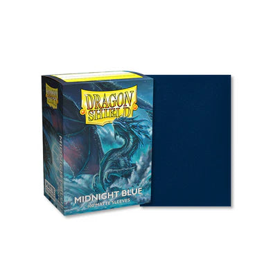 DRAGON SHIELD SLEEVES MATTE MIDNIGHT BLUE 100CT